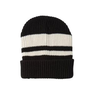 Melrose and Market Striped Knit Beanie